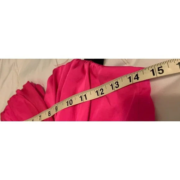 Do+Be Womens Pink Wrap Strapless Cocktail Party Dress medium Barbie Sexy Brunch - Picture 11 of 12